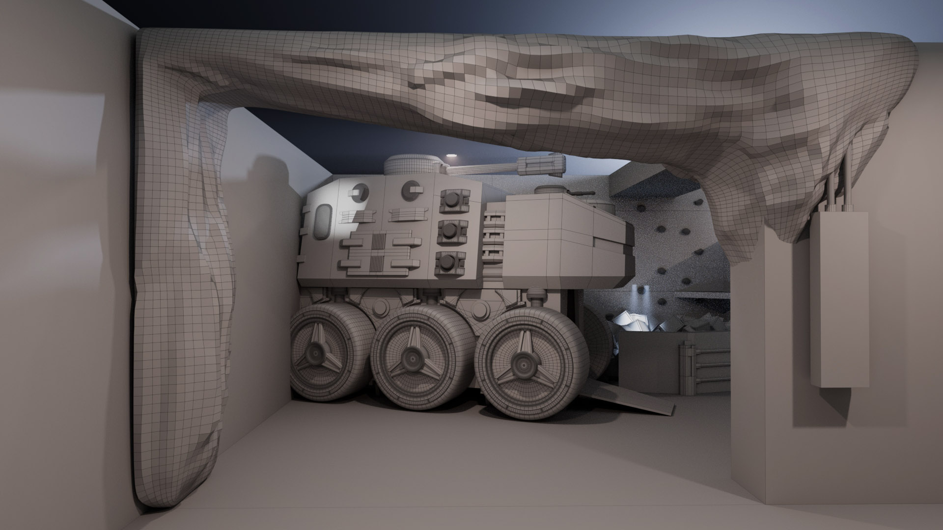 Tank Wireframe