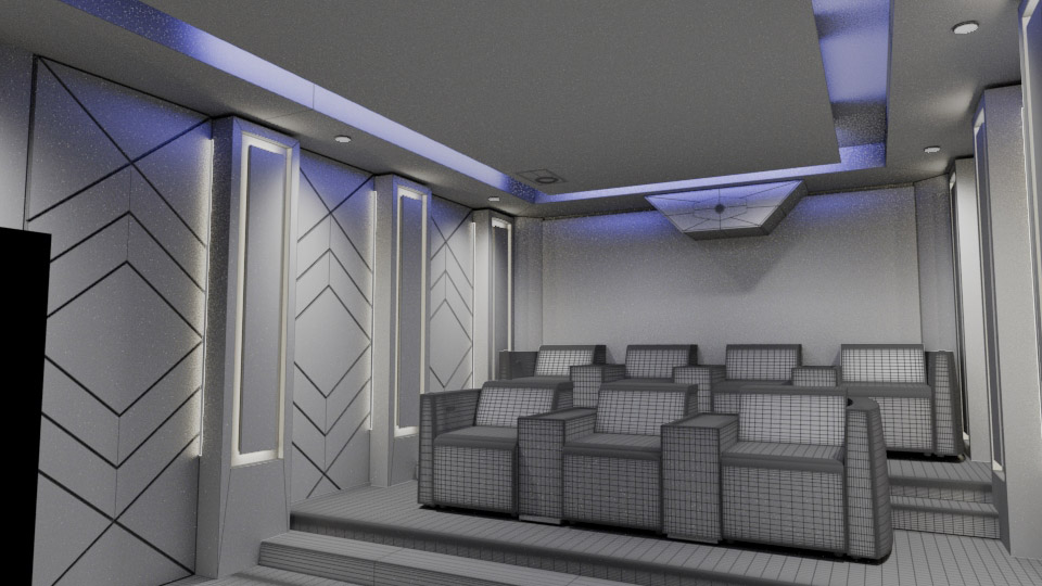 Theater wireframe